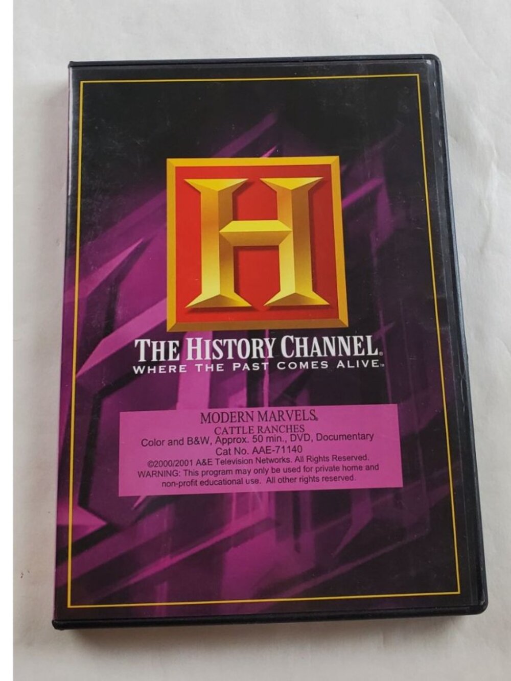 The History Channel: Where The Past Come's Alive DVD 2002